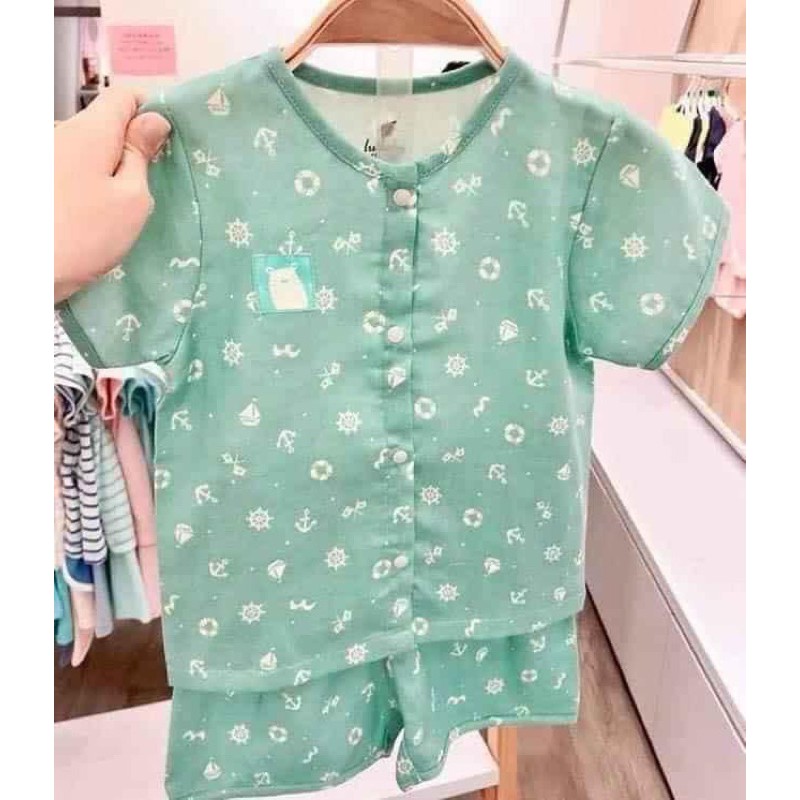 BỘ VẢI XÔ LULLABY CÀI GIỮA CHO BÉ (Sz 12m-4y)