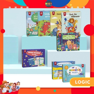 Bộ HỘP THẺ RÈN TƯ DUY 8 trò luyện tư duy cực đỉnh cho bé 2-6 tuổi