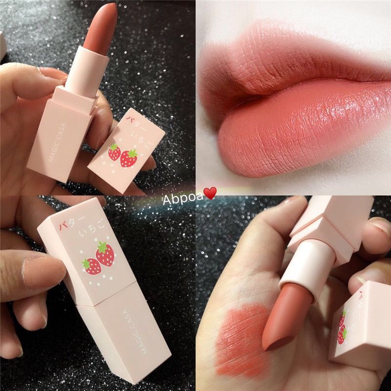 Son lì matte mềm môi magic casa mẫu trái dâu siêu hot nội địa Trung | BigBuy360 - bigbuy360.vn