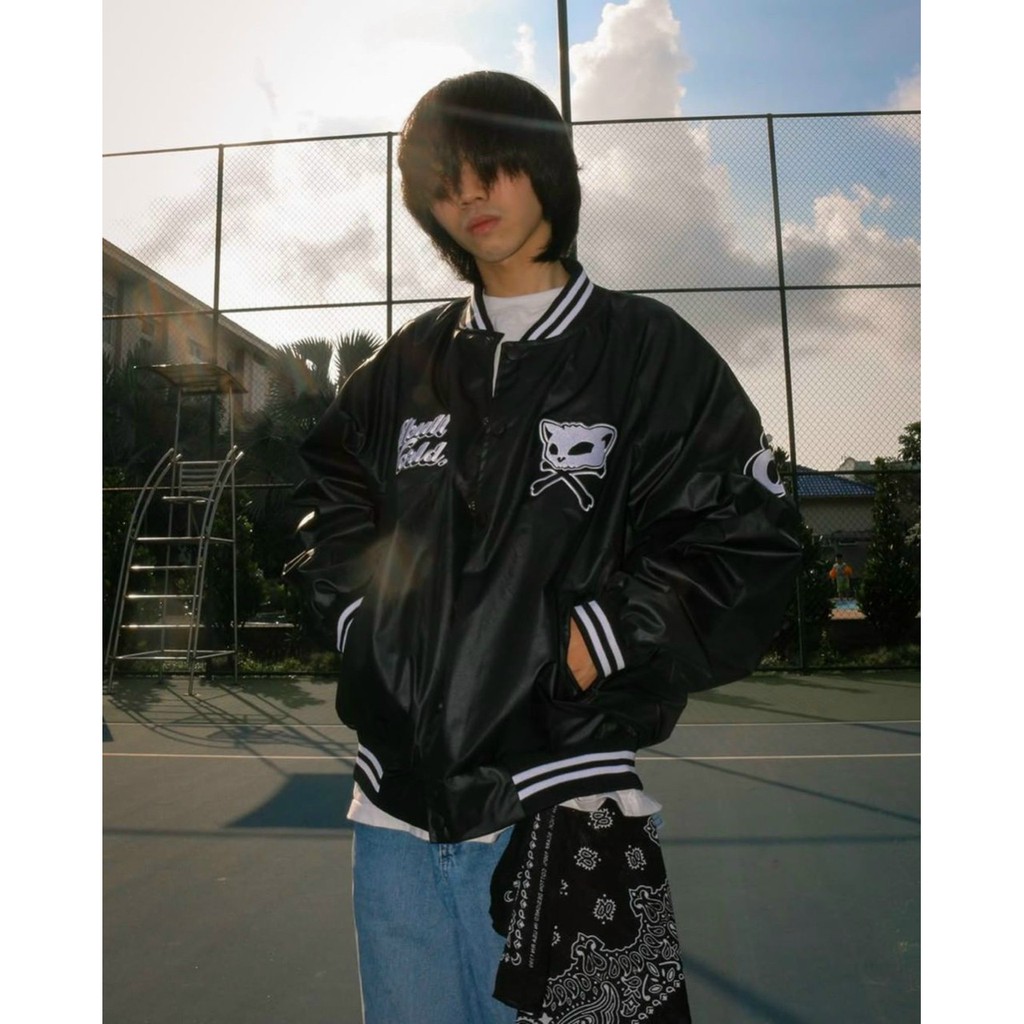 Áo Khoác Bomber Dù SKULL WORLD Nam Nữ Ulzzang Unisex Kiểu Form Rộng Jacket - MICHAA