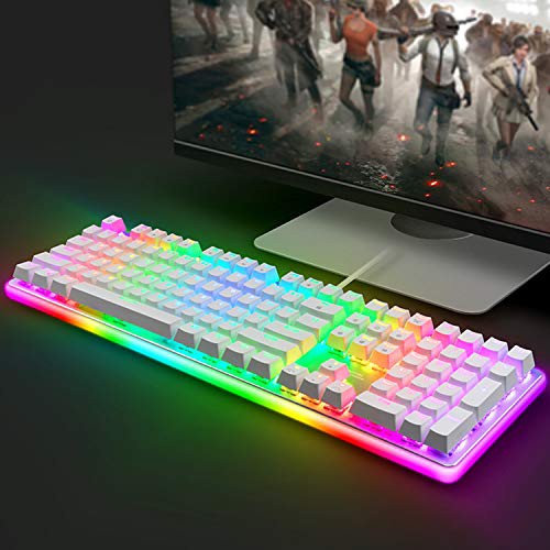 ⭐CHÍNH HÃNG⭐ Bàn phím cơ Chơi Game Royal Kludge RK918 RGB. Thiết kế đẹp, đèn nền RGB rực rỡ. Có dây, Full size 108 phím | WebRaoVat - webraovat.net.vn