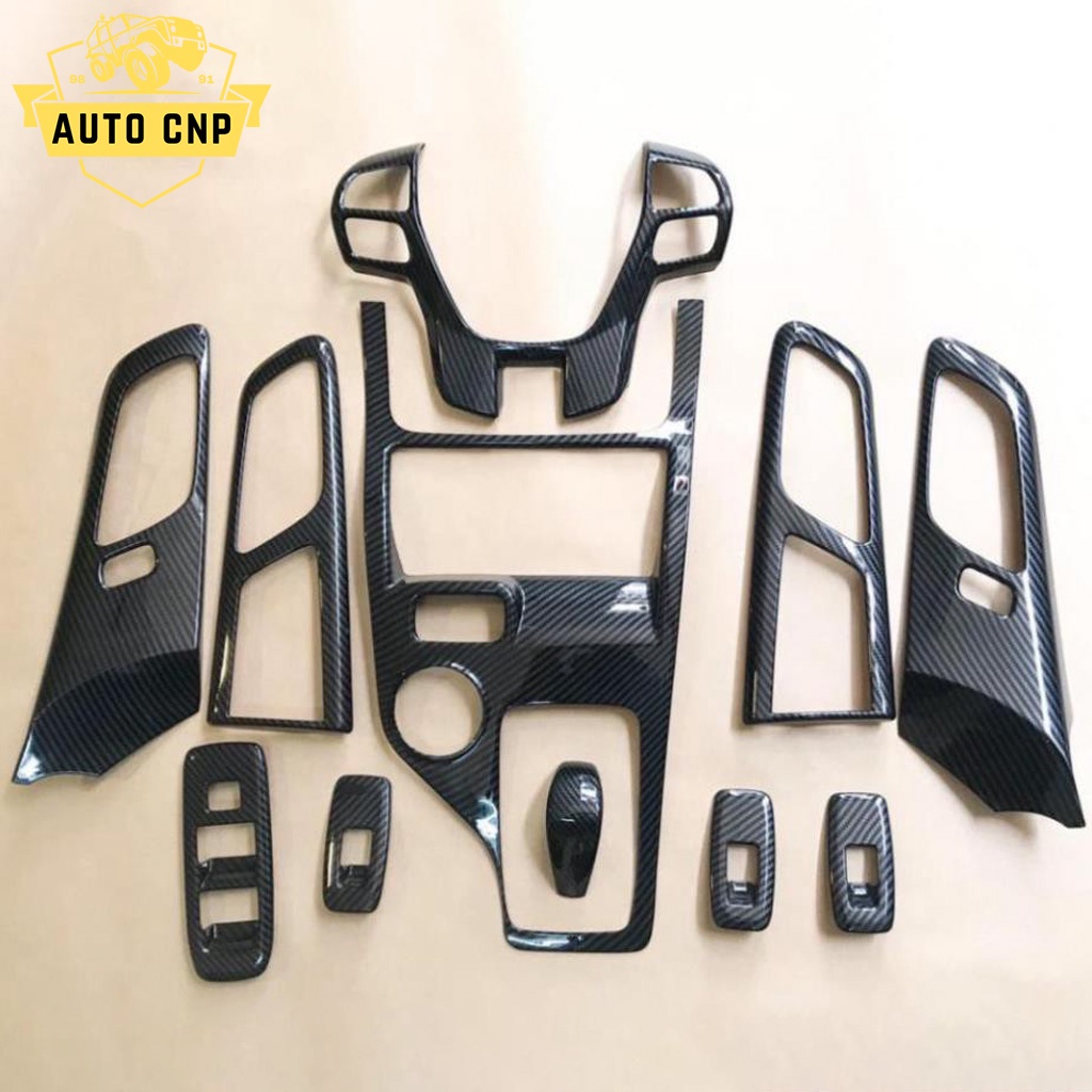 Ốp nội thất ô tô cho xe FORD EVEREST chất liệu hợp kim mạ TITAN, bảo vệ xe khỏi bị trầy xước, va đập – AUTO CNP