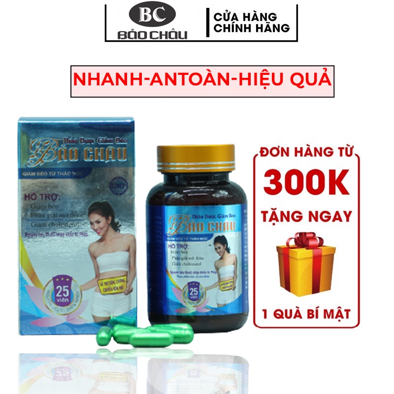 Giảm cân cấp tốc an toàn hiệu quả chính hãng Bảo Châu