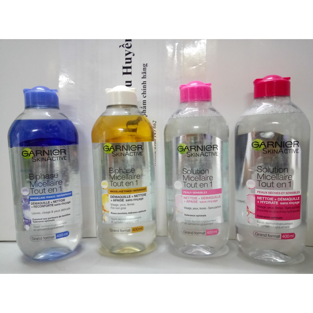 Nước tẩy trang Garnier Nội Địa Pháp 400ml