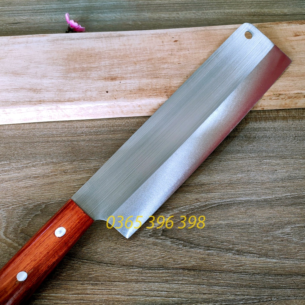 Dao làm bếp bộ 3 dao làm bằng thép trắng nhật không gỉ, được rèn thủ công 100% tại làng rèn lý Nhân Vĩnh Phúc ,chuyên ch