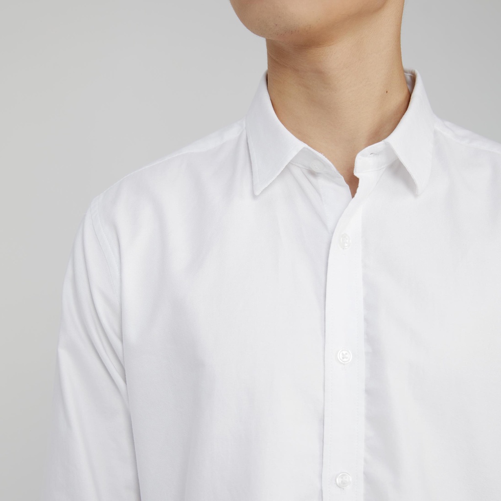 Áo sơ mi dài tay cổ bẻ thương hiệu 360 Boutique chất liệu vải sợi tre bamboo thoáng mát chống tia UV - STDTK304