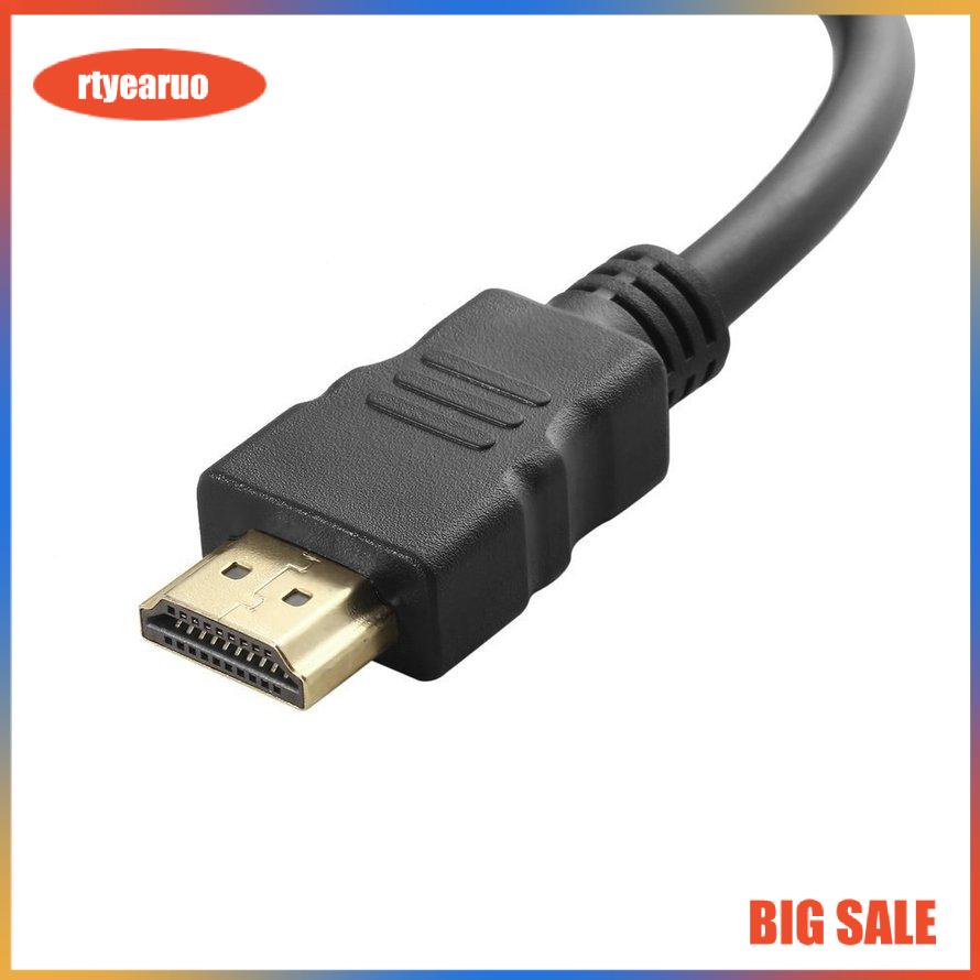 Đầu Chuyển Đổi Hdmi Sang Vga Rgb 1080p Cho Pc