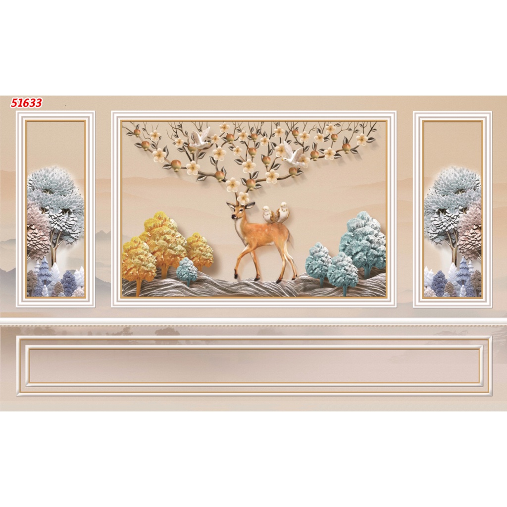 PHÔNG NỀN 3D 5D PHÀ CHỈ XU THẾ CÓ CHIỀU SÂU NHƯ THẬT