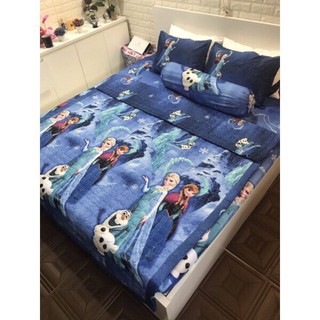 Set 5 món Vỏ Chăn Ga Gối Poly Cotton
