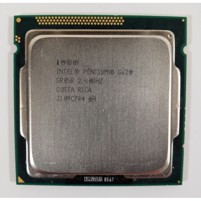 CPU Intel Sandy Bridge Pentium G620 / G622 / G630 / G632 / G640 / G645 / G840 / G850 / G860 / G870 (socket LGA1155)