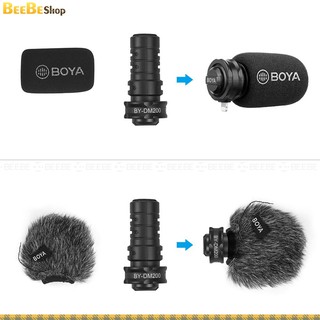 Boya BY-DM200 - Micro Cổng Lightning Cho iphone, iPad Quay Vlog, Youtube...