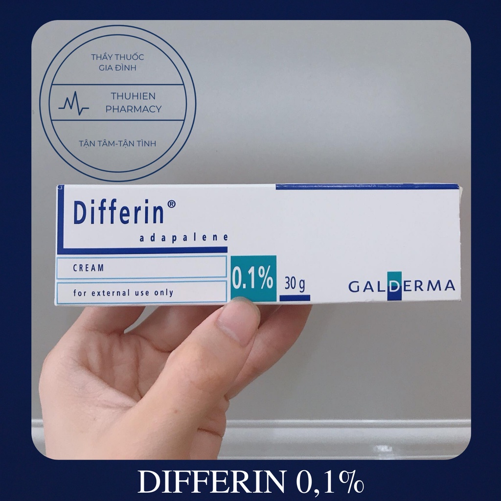 Kem Dưỡng Differin 0.1% 30g Differin Adapalene Gel 0.1% Acne Treatment