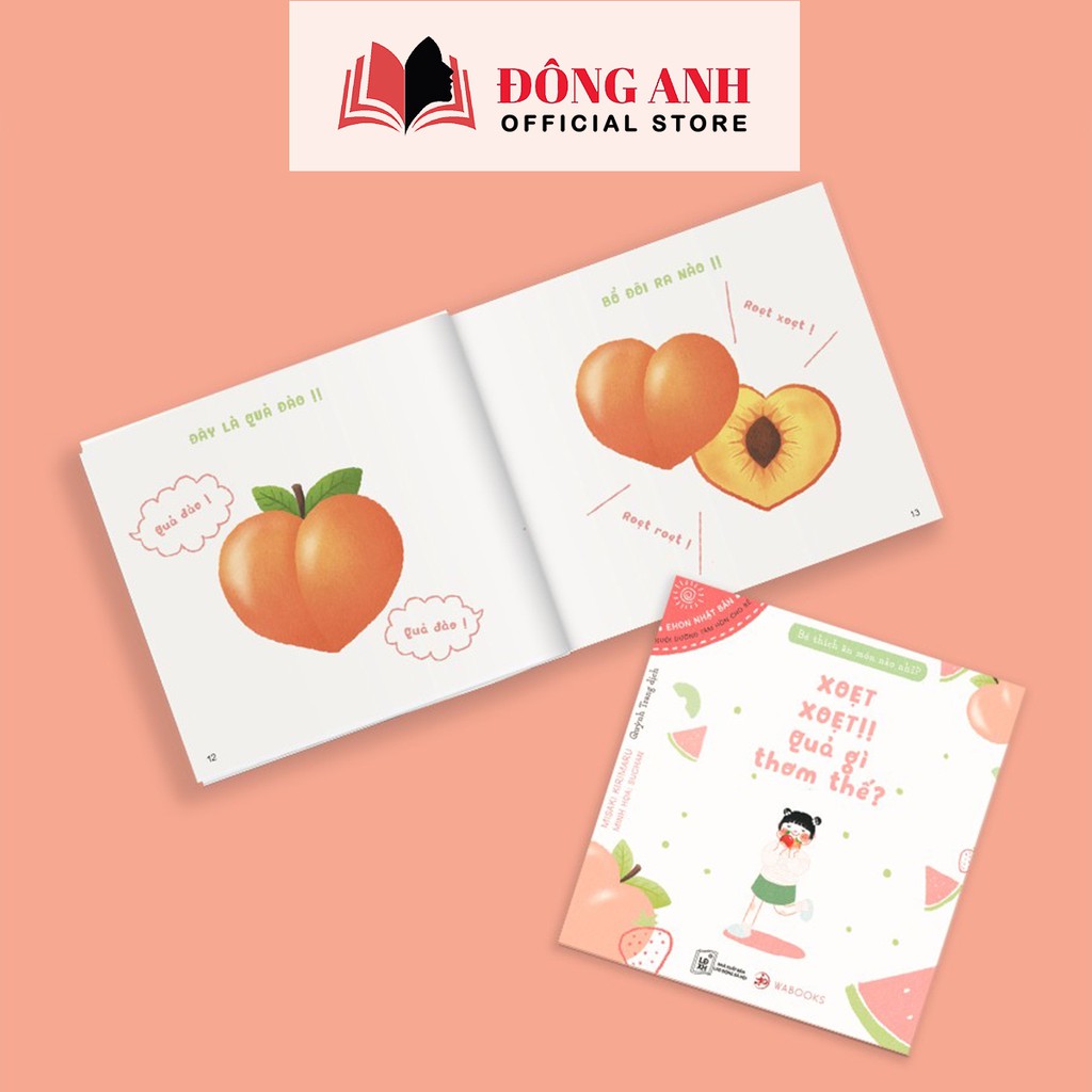 Sách - Combo 4 cuốn Ehon Bé Thích Ăn Món Nào Nhỉ dành cho bé từ 0-3 tuổi