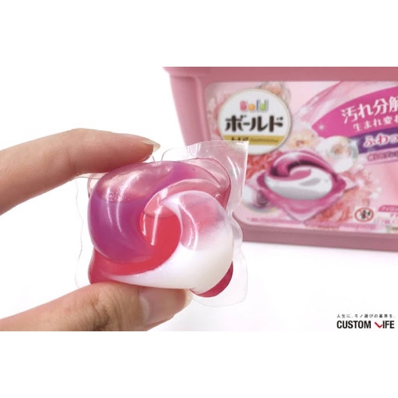 Viên Giặt Xả Nhật GEL BALL BOLD 3D (Tách lẻ)