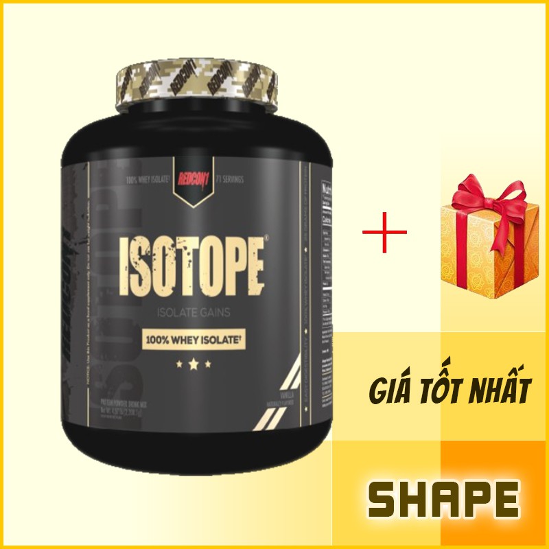 WHEY ISOLATE PROTEIN | Tăng Cơ Bổ Sung Protein | Redcon1 Isotope 100% Whey Isolate Protein - Chính Hãng Tại Shape Stor