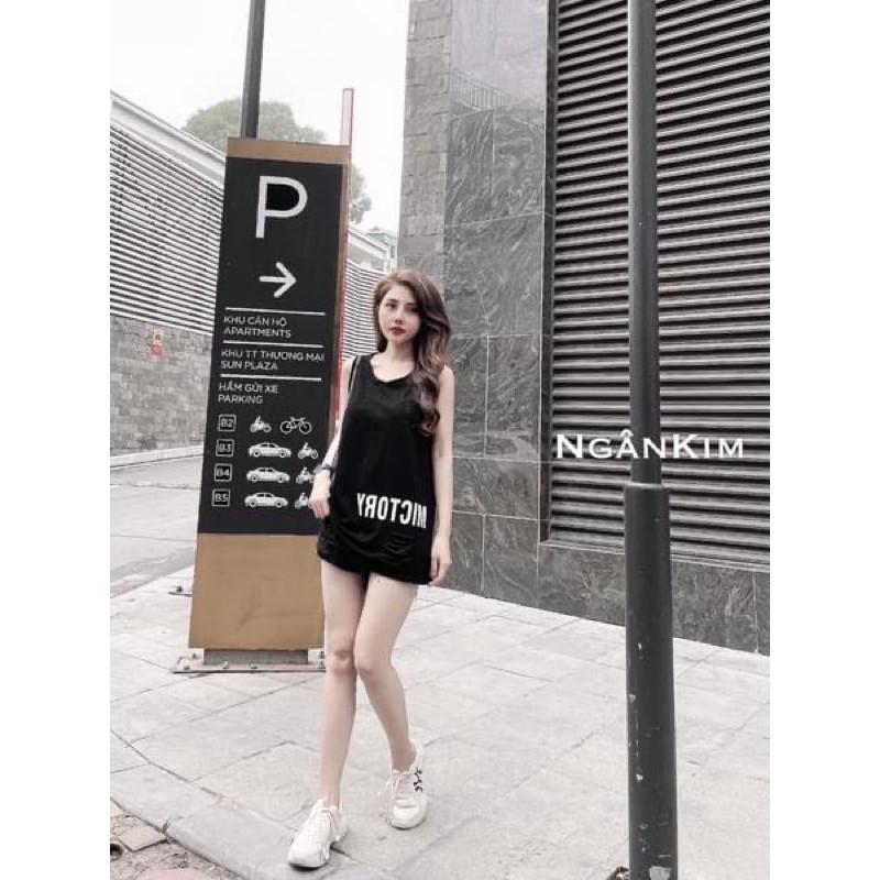 ÁO BA LỖ CHỮ MICTORY 4 MÀU CHO NỮ | BigBuy360 - bigbuy360.vn