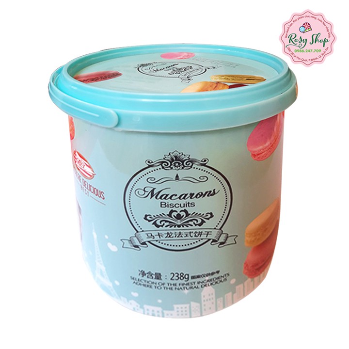 Bánh Quy Xô Macaron Đài Loan 238Gr