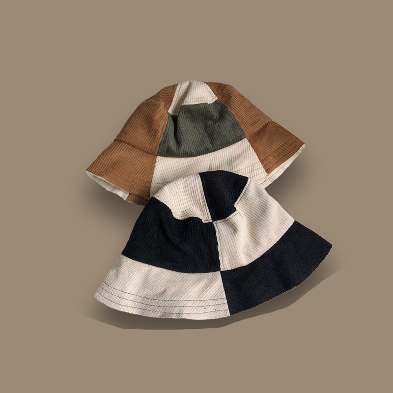 Mũ xô LINJW vải cotton thời trang ngoài trời ngày thường cho nam nữ