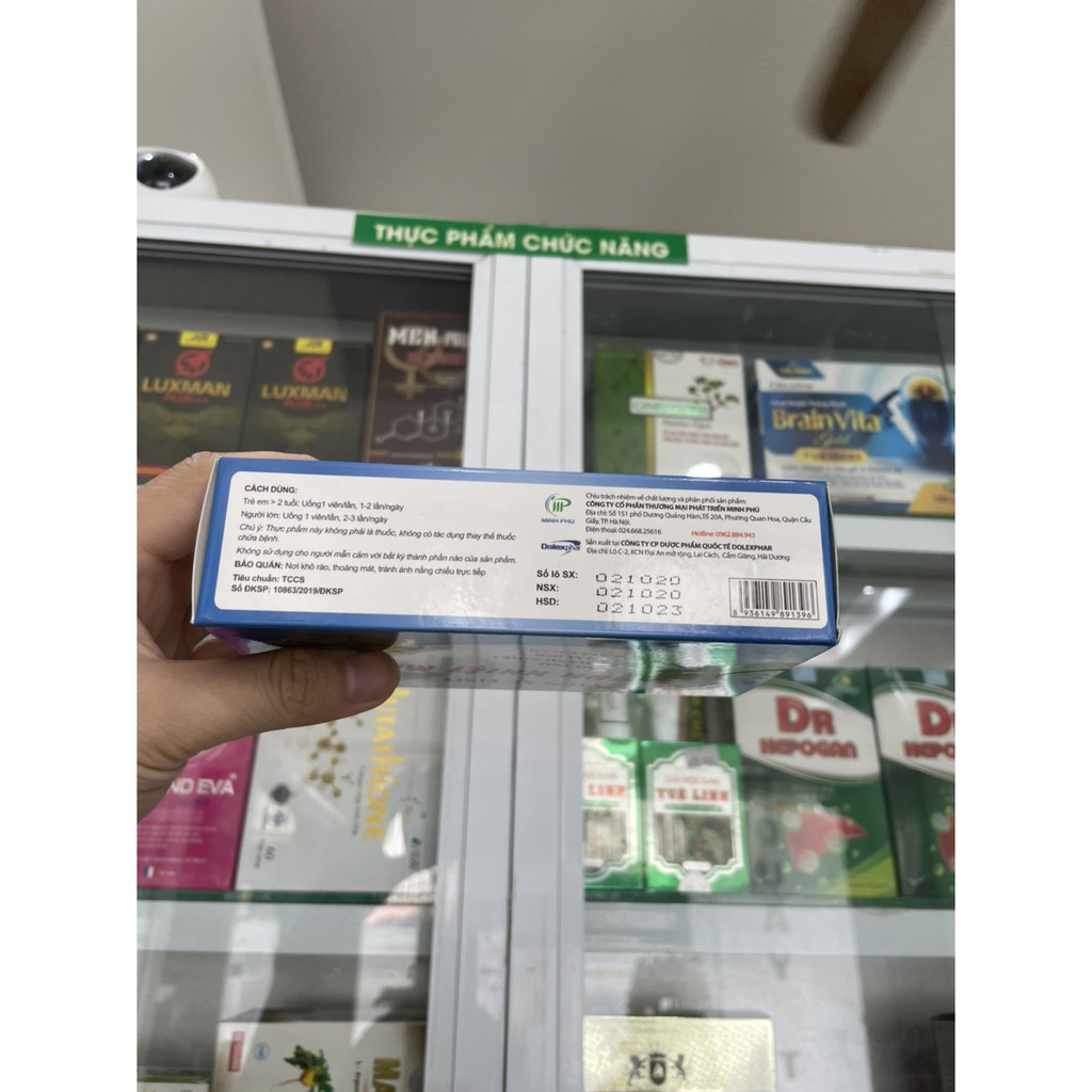 Viên Thanh Nhiệt Actiso MP - 30 viên