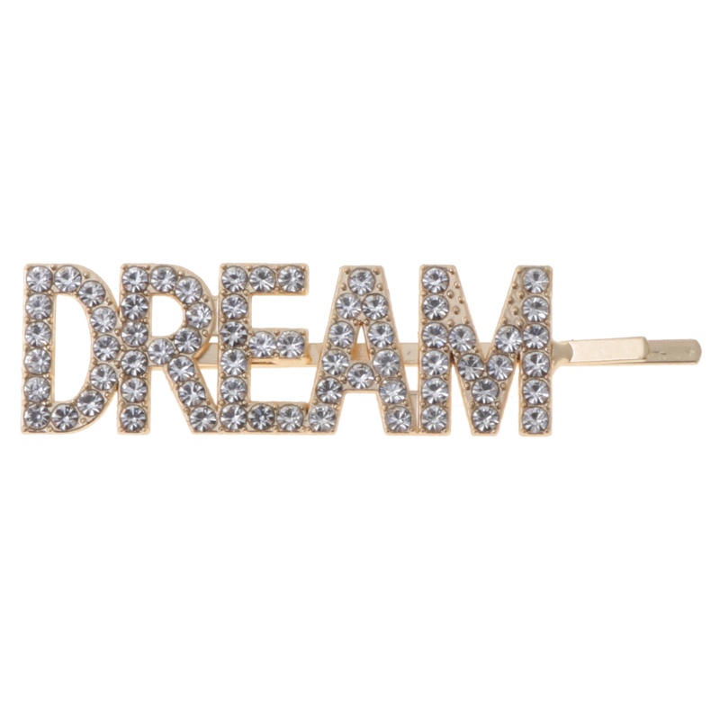 Set 3 Kẹp Tóc Kim Loại Phong Cách Tối Giản Cho Nữ