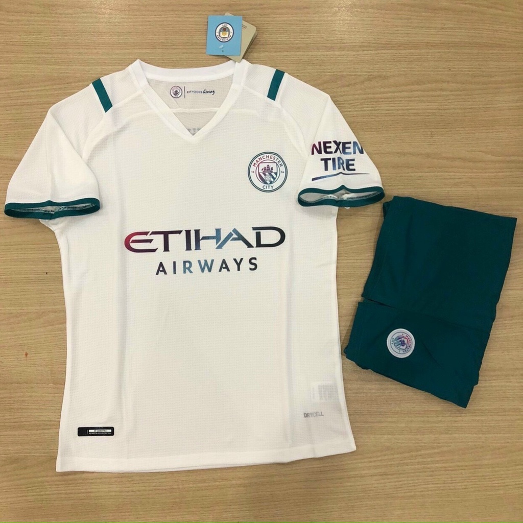 Áo Mancity 21/22 Quần Xanh ⚡FREESHIP⚡ Bộ Áo Đấu CLB Manchester City Hàng Gai Thái Cao Cấp Thoáng Mát Cam Kết 100% Y Hình