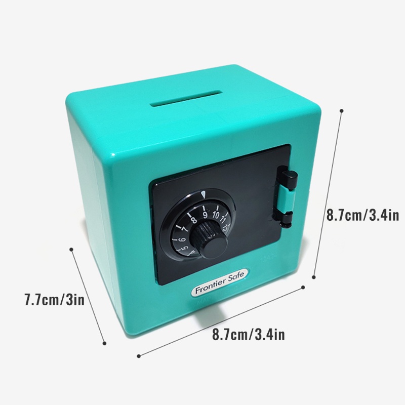 Aoto Hộp Đựng Tiền Tiết Kiệm Mini Có Khóa Tiện Dụng