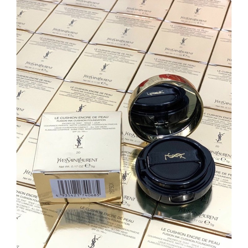 [CUSHION YSL] Phấn Nước YSL Le Cushion Encre De Peau Luminous Matte Cushion Foundation ( Bản Vỏ Da Mới Nhất) | BigBuy360 - bigbuy360.vn