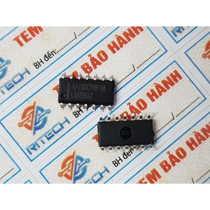 [Combo 10 chiếc] LM2902, LM2902D, LM2902M IC Thuật Toán SOP-14