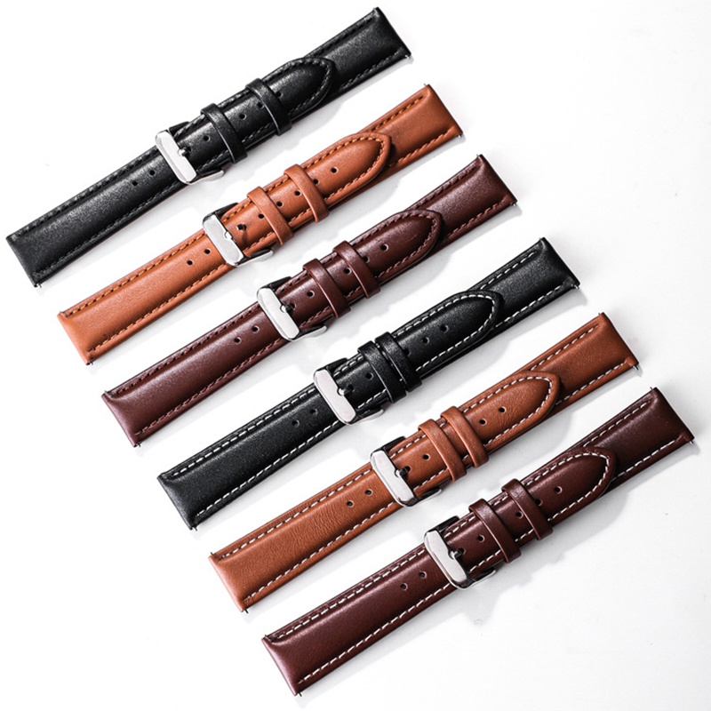 Dây Da Thay Thế 18mm 20mm 22mm Cho Đồng Hồ