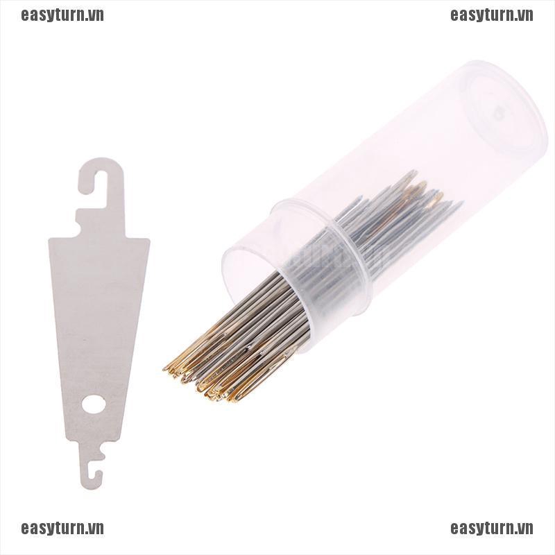 Bộ 30 cây kim xỏ chỉ kèm phụ kiện hỗ trợ may thêu tiện lợi