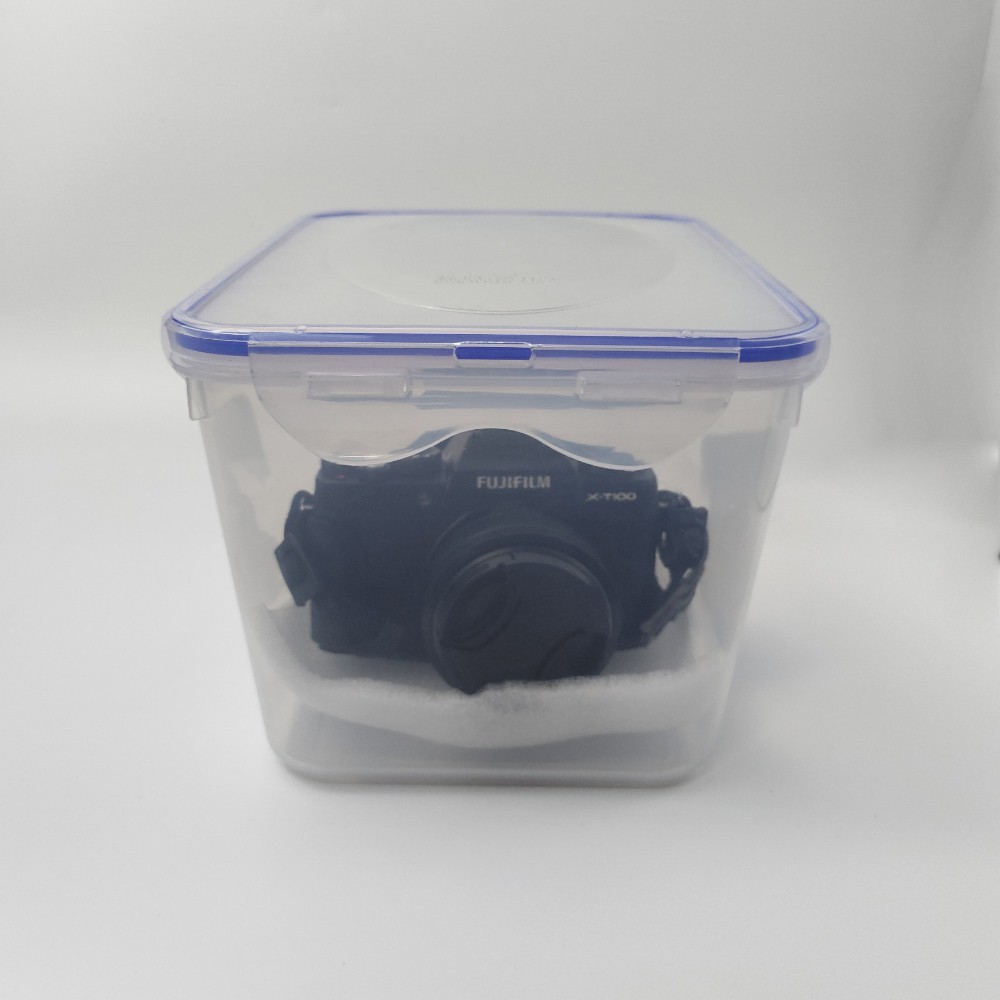 Combo hộp chống ẩm 5 Lít cho máy ảnh mirrorless + kèm quà tặng
