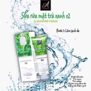SỮA RỬA MẶT TRÀ XANH X2