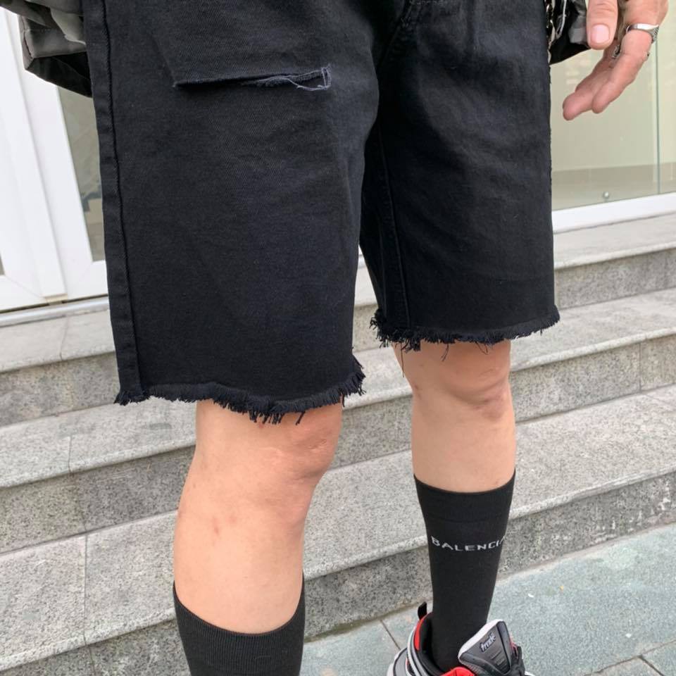 Quần ZOMBIE® HD Short Jeans In Black
