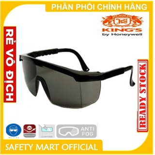 Kính bảo hộ Vuông Thợ Hàn đen Kings KY152 chống văng bắn, chống bụi, chống lóa, bảo vệ mắt