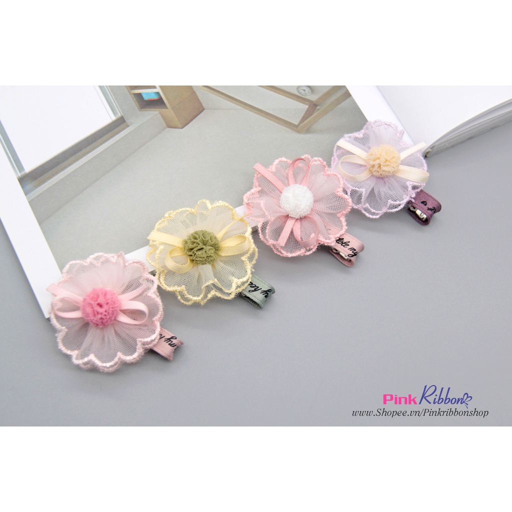 Ruy băng cao cấp voan viền sóng bô đê (bề rộng 2cm và 1cm)