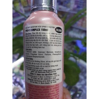 "Xịt Dưỡng Tóc Không Bám Bụi WELLMATE Pro-V  Complex (150ml)"