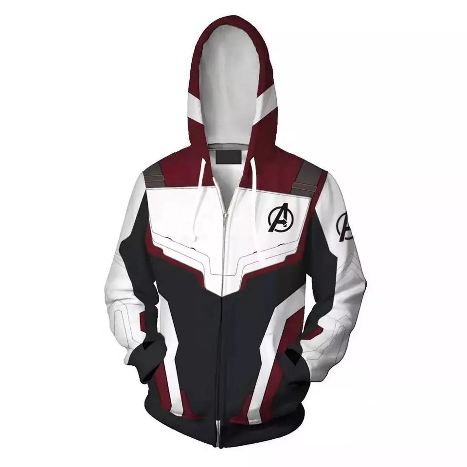 Áo Hoodie Khóa Kéo In Hình Iron Man Stark Tony 3d Độc Đáo Cá Tính