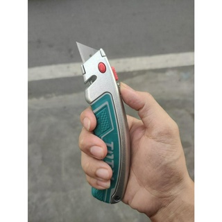 Dụng Cụ Rọc Giấy Đa Năng Lưỡi Ngắn TOTAL THT5126128 Tặng Kèm 5 Lưỡi
