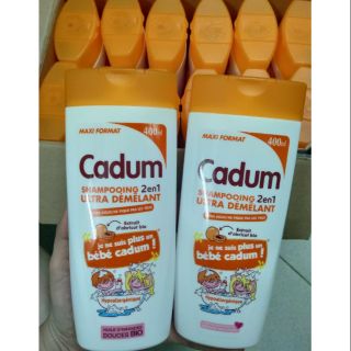 Dầu gội xả  cadum 2in1 chai 400ml.