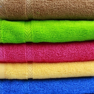 Khăn mặt 2 dí Nam Đô chính hãng, khăn cotton cao cấp, mềm mịn, thấm hút tốt, không xù lông