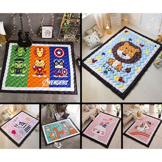 Thảm Cotton Lót Sàn Cho Bé Nằm Chơi
