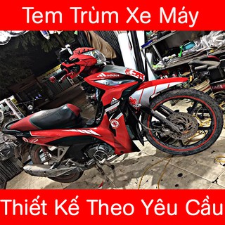 Tem Trùm Wave RSX Đỏ Chelsea