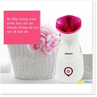 Máy xông hơi , phun sương , massage làm đẹp và mịn da mặt trắng hồng sokany zj-608