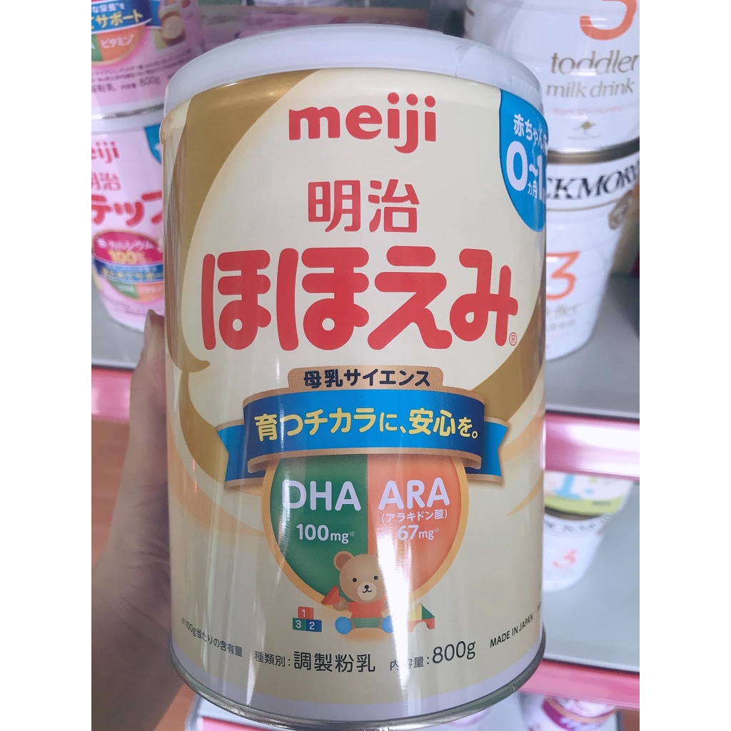 Sữa Meiji 0-1 800g