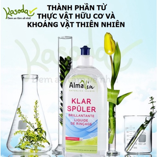 Nước làm bóng almawin 500ml dùng cho máy rửa bát máy rửa chén - ảnh sản phẩm 6