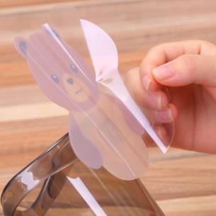 [Siêu rẻ] Cốc dán tường nhà tắm hình gấu dễ thương
