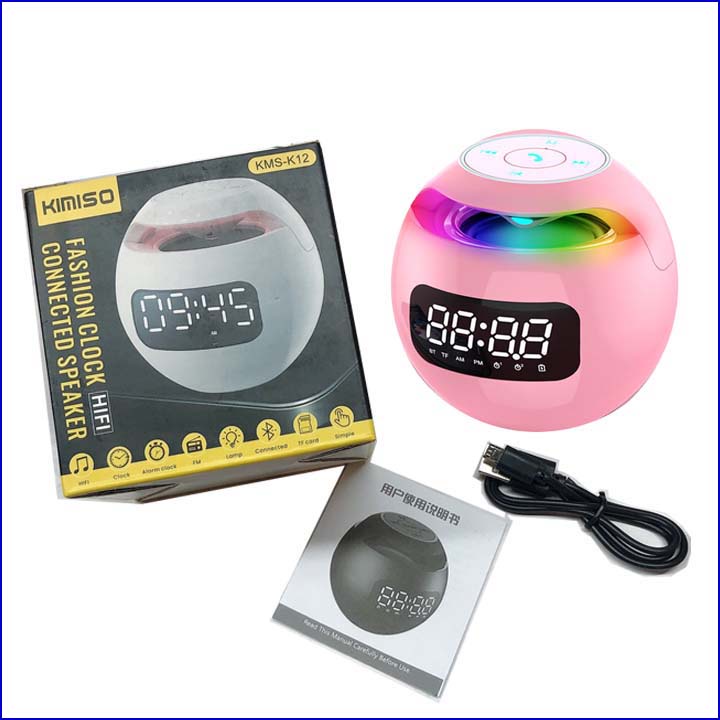 Loa Bluetooth Mini KIMISO Có Đèn Led Chính Hãng Nghe Nhạc