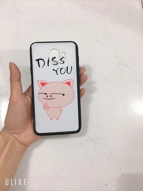 Ốp lưng sam sung J4 Heo chỉ tay
