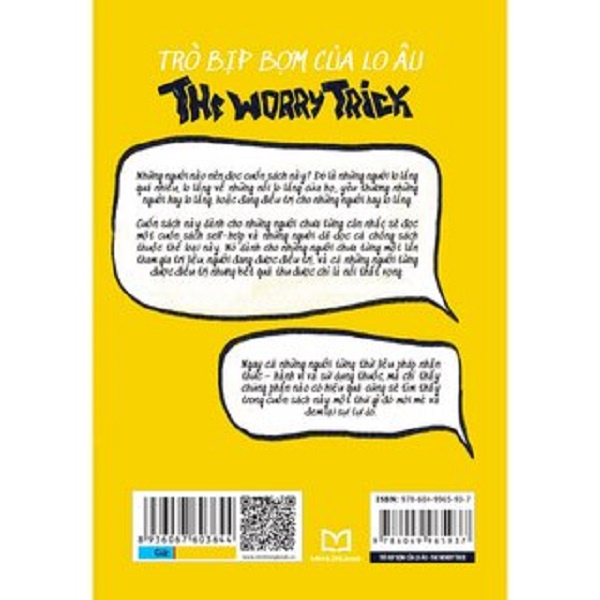 Sách - Trò Bịp Bợm Của Lo Âu - The Worry Trick (ML)