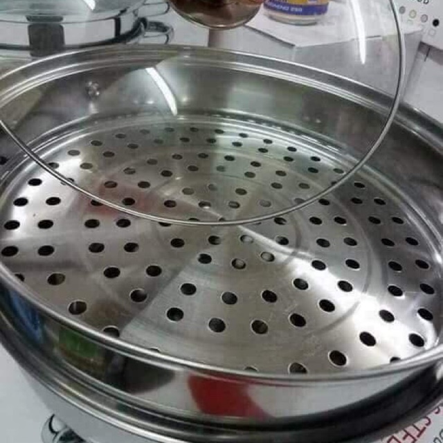 Nồi hấp cao cấp 2 tầng